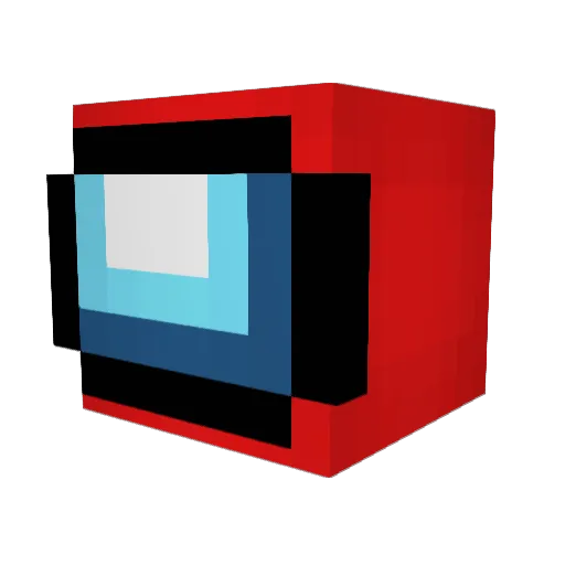Haydnn Minecraft avatar head, 3D render