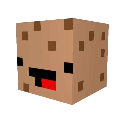 Haydos_Ent Minecraft avatar head, 3D render