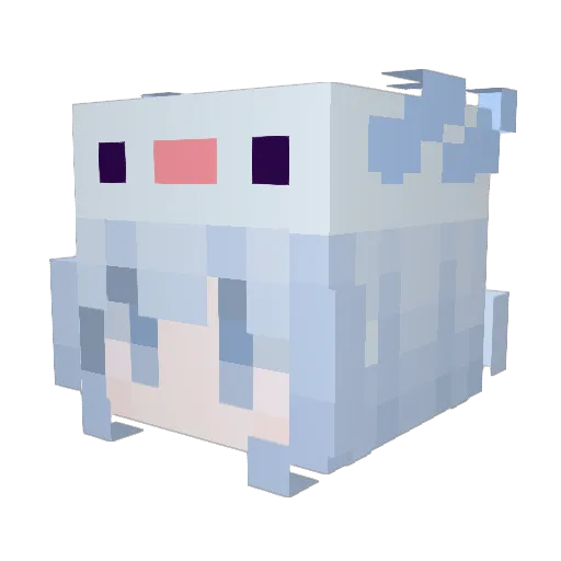 Hayko_nya Minecraft avatar head, 3D render
