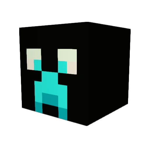 Hayles46 Minecraft avatar head, 3D render