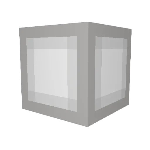 Hayperb Minecraft avatar head, 3D render