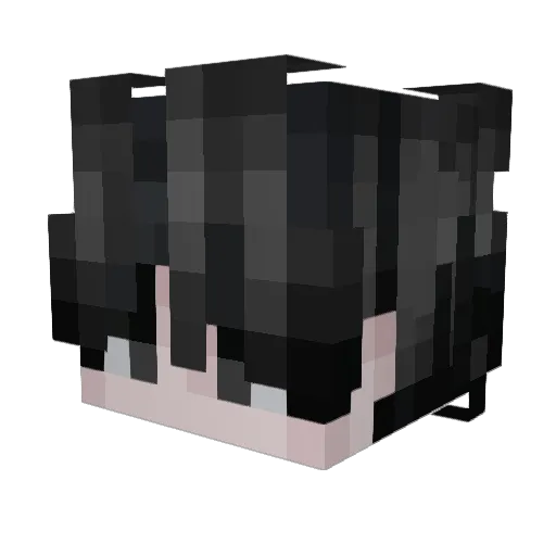 Hayzua_MC Minecraft avatar head, 3D render