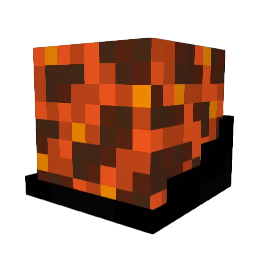 HazDu Minecraft avatar head, 3D render