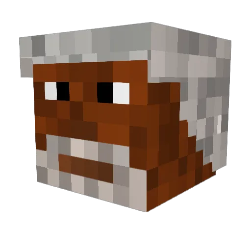 HazEldeeen Minecraft avatar head, 3D render