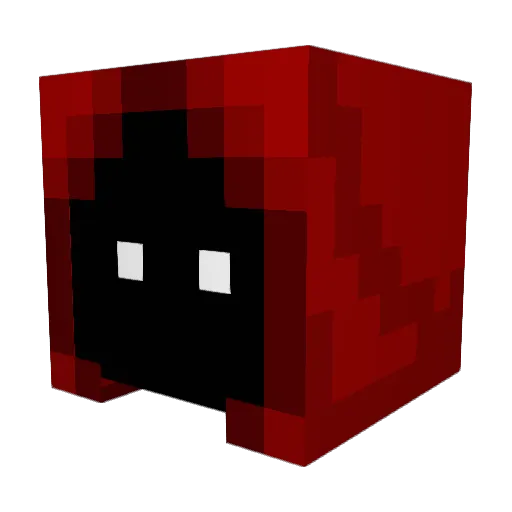 Hazbro321 Minecraft avatar head, 3D render