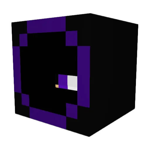 Haze391 Minecraft avatar head, 3D render