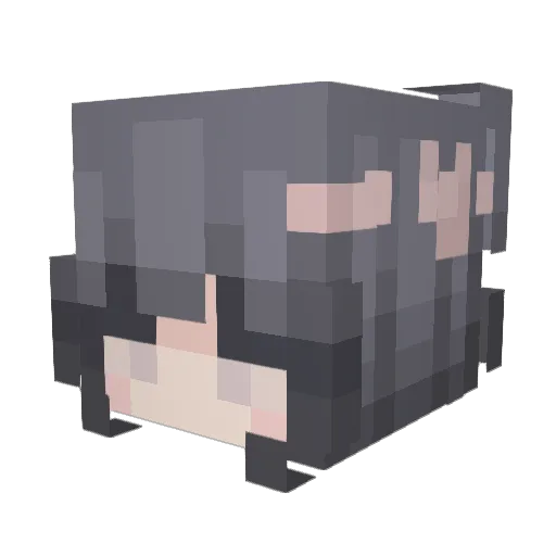 HazeESP Minecraft avatar head, 3D render