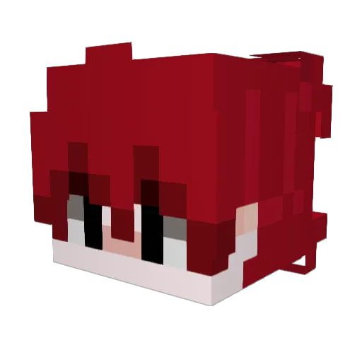 HazeGG_ Minecraft avatar head, 3D render