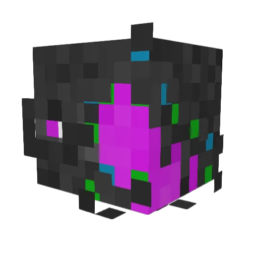 Haze_13 Minecraft avatar head, 3D render