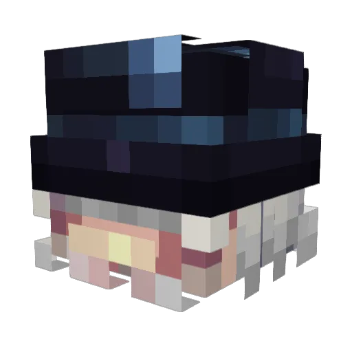 HazelClipper Minecraft avatar head, 3D render