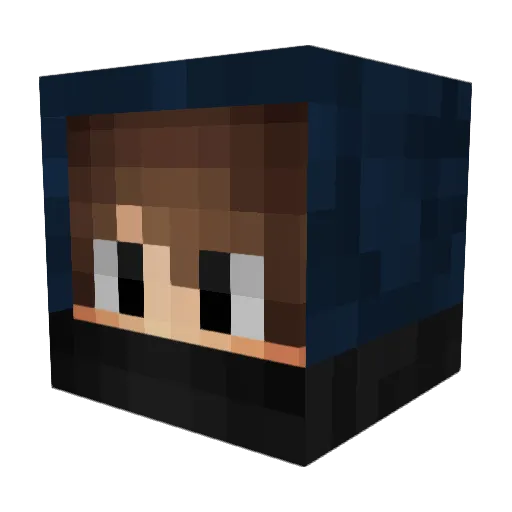 Hazel_Gamer256 Minecraft avatar head, 3D render