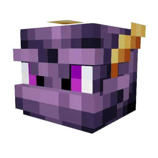 Hazellius Minecraft avatar head, 3D render