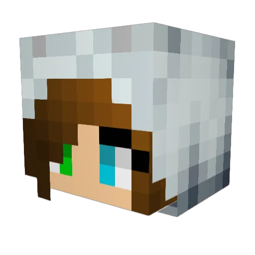 HazemProGamer Minecraft avatar head, 3D render