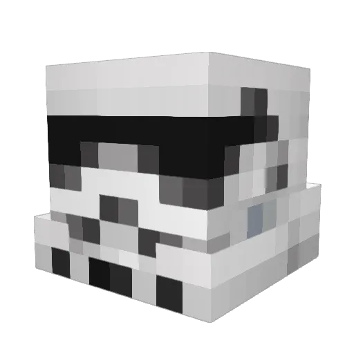 Hazey310 Minecraft avatar head, 3D render