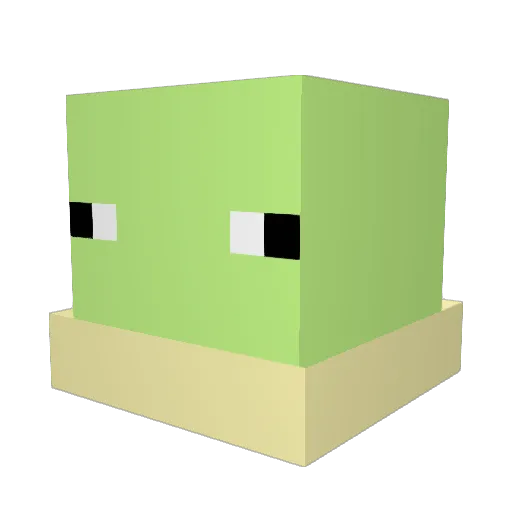 Hazxrd_ Minecraft avatar head, 3D render