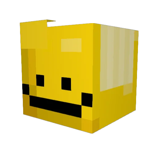 HazySlappyxD Minecraft avatar head, 3D render