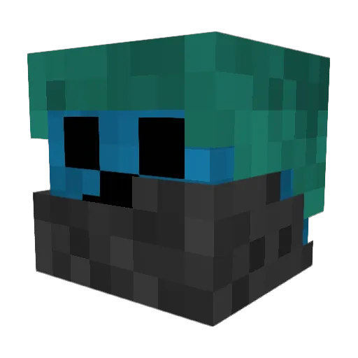 Hazza45361055 Minecraft avatar head, 3D render