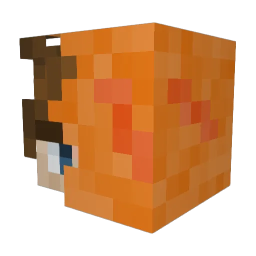 HazzerBoi_ADL Minecraft avatar head, 3D render