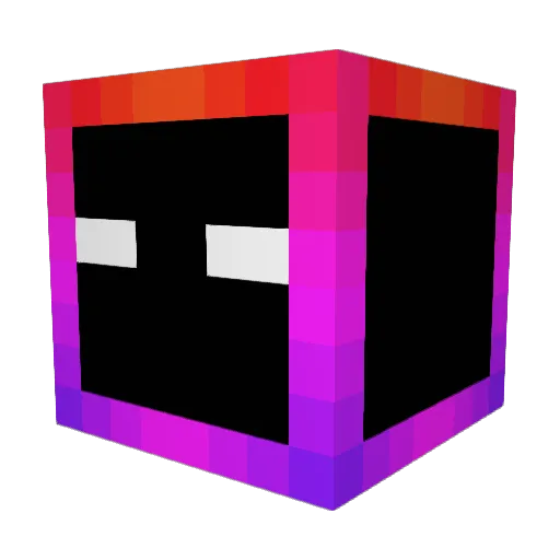 HboxBB_12 Minecraft avatar head, 3D render