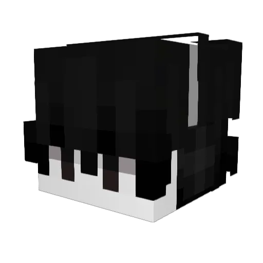 Hcl4 Minecraft avatar head, 3D render