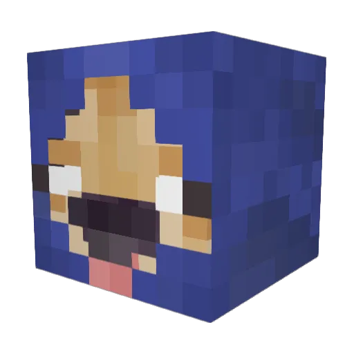 Hdiego847 Minecraft avatar head, 3D render