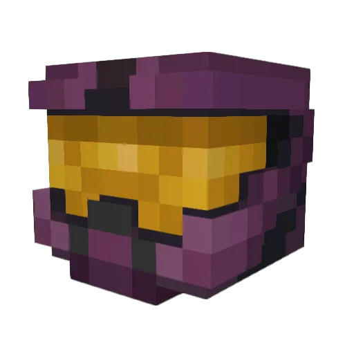 He1leon Minecraft avatar head, 3D render
