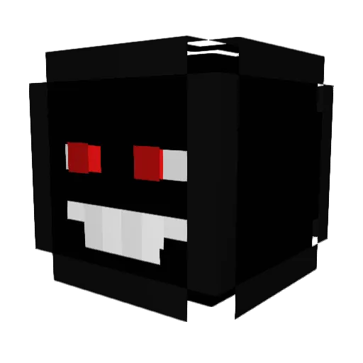 HeAteMyMagikarp Minecraft avatar head, 3D render