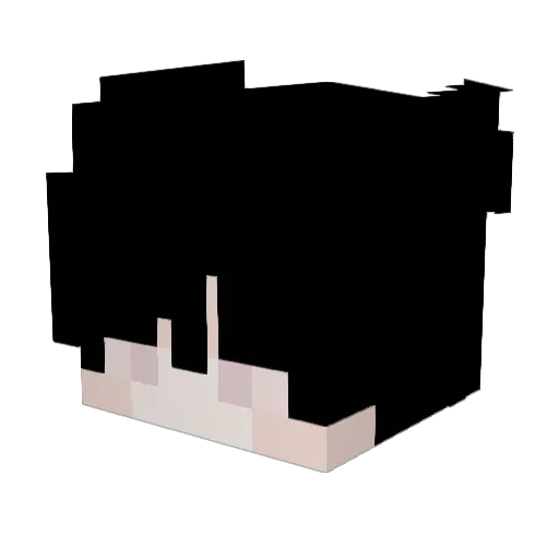 HeIpfuI Minecraft avatar head, 3D render