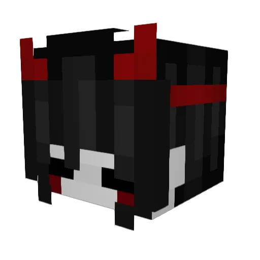 HeU3BeCtHaYa Minecraft avatar head, 3D render