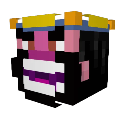 He_He_He_Ha Minecraft avatar head, 3D render