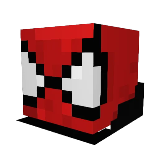 HeadHunter88 Minecraft avatar head, 3D render