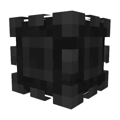 Headhitter Minecraft avatar head, 3D render