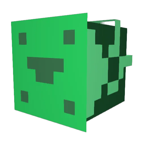 HeadlessJest Minecraft avatar head, 3D render