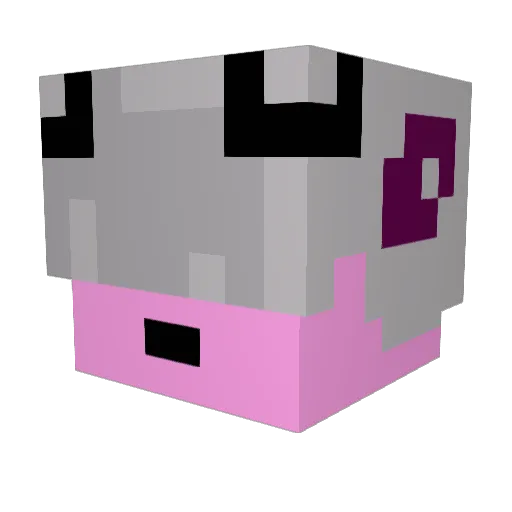 Headset0603 Minecraft avatar head, 3D render