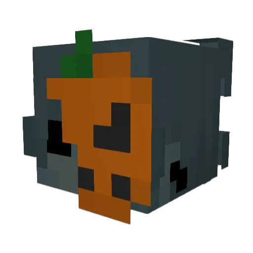 Headshot125 Minecraft avatar head, 3D render