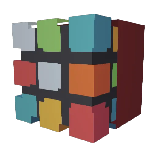 HeadyBud Minecraft avatar head, 3D render