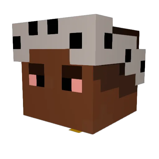 HealPots15 Minecraft avatar head, 3D render
