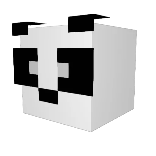 HealingMonkey72 Minecraft avatar head, 3D render