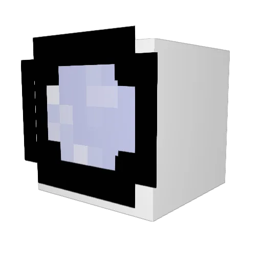 Heardithan Minecraft avatar head, 3D render