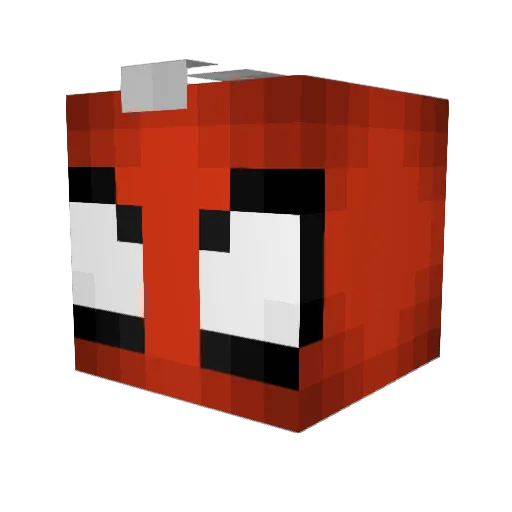 HeartOfTheLion Minecraft avatar head, 3D render