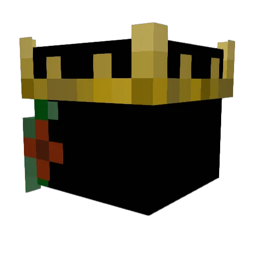 HeartSnows Minecraft avatar head, 3D render