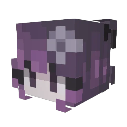Heartlessdad Minecraft avatar head, 3D render