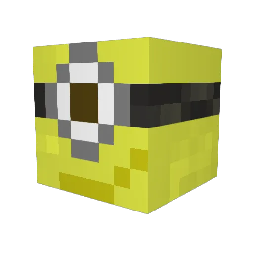 Heat__111 Minecraft avatar head, 3D render