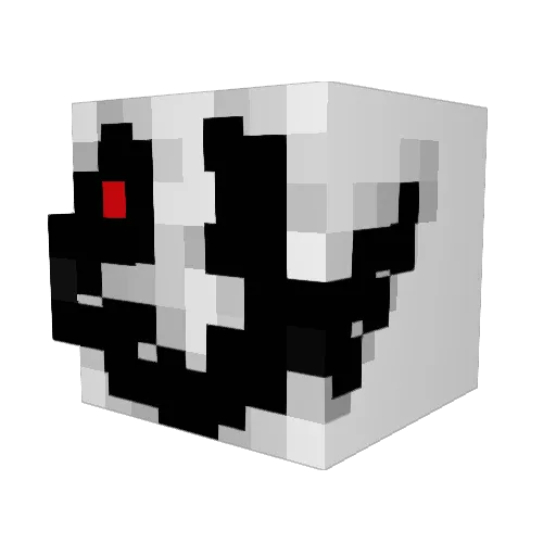 HeatingSolid709 Minecraft avatar head, 3D render