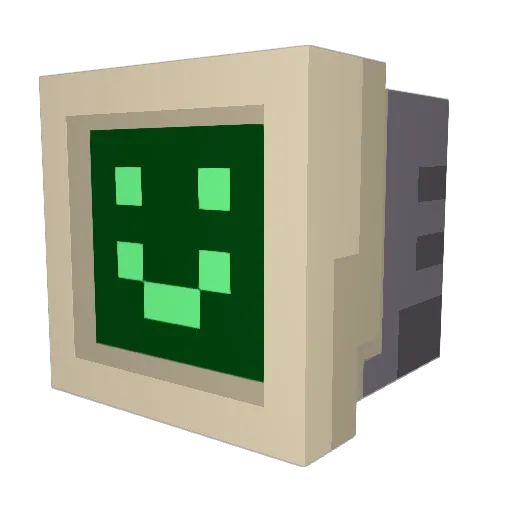 Heavenly_Kibb Minecraft avatar head, 3D render