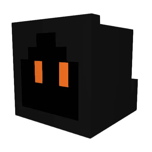 HeavensFog Minecraft avatar head, 3D render