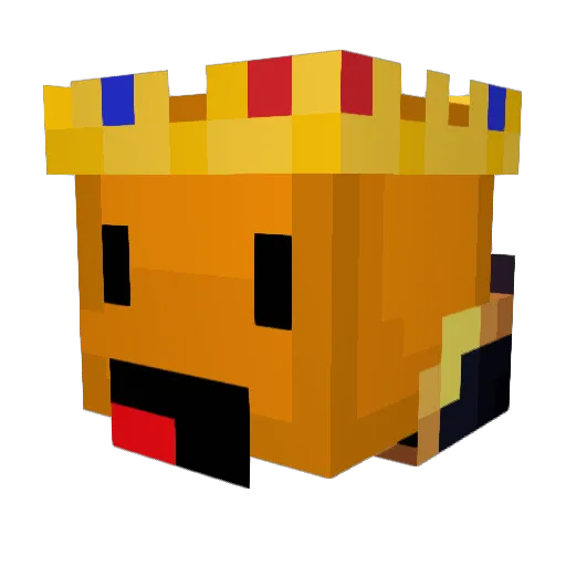 HeavyEyeBags Minecraft avatar head, 3D render