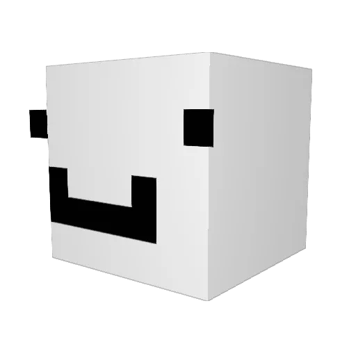 Heavyman_ Minecraft avatar head, 3D render