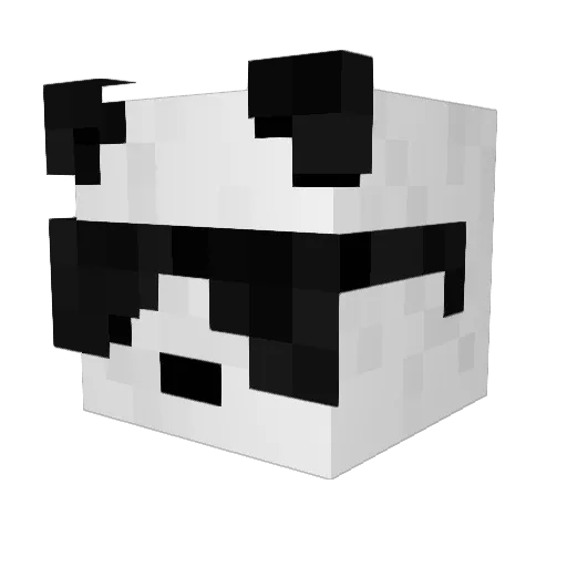 Hecate_97 Minecraft avatar head, 3D render