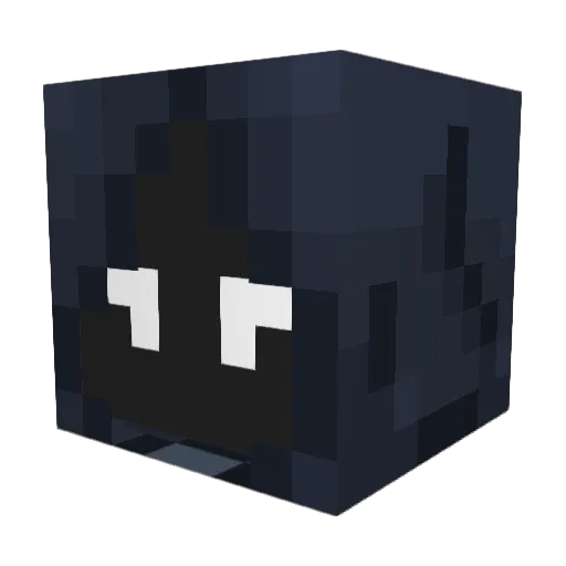 Hechur Minecraft avatar head, 3D render